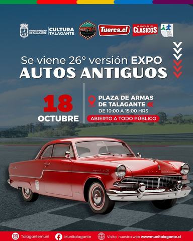 26ª Expo de Autos Antiguos de Talagante