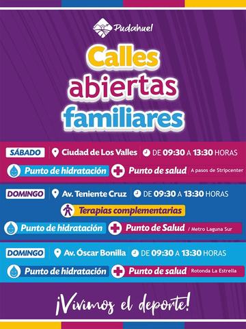 Calles Abiertas Familiares