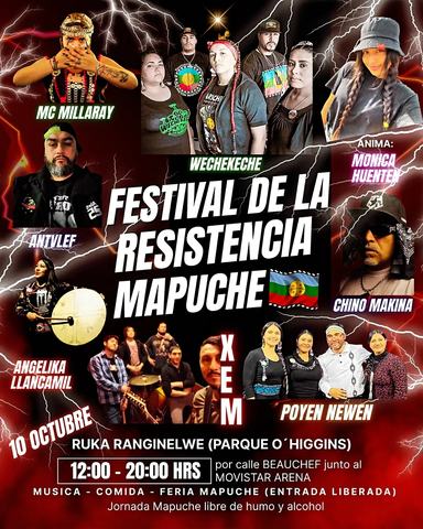Festival de la Resistencia Mapuche