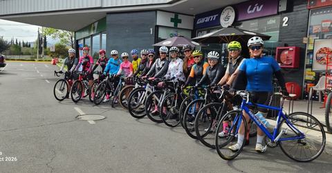 Iniciación de ciclismo para mujeres