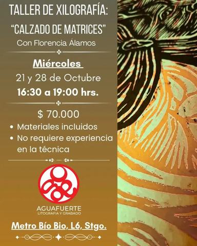 Taller Xilografía Calzado de Matrices