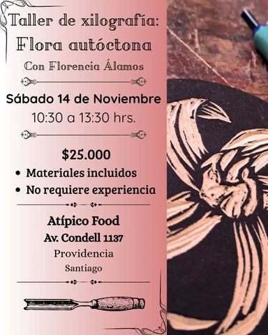 Taller de xilografía: Flora autóctona