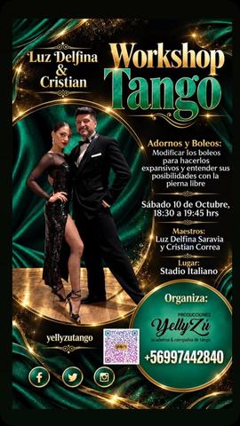 Workshop Tango Adornos y Boleos