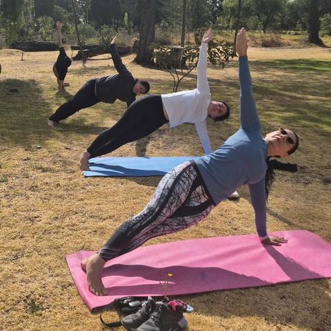 Clases de Yoga al aire libre