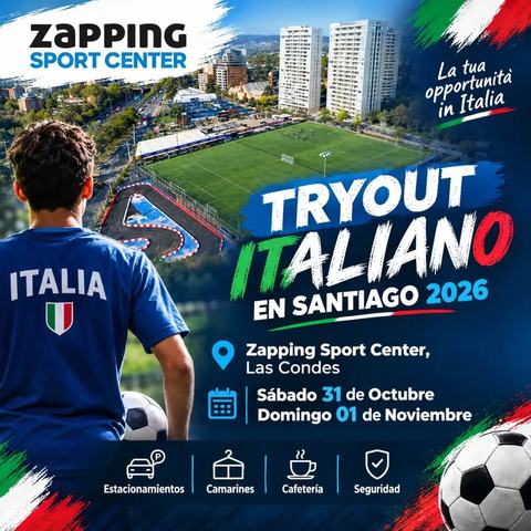Tryout Fútbol Italiano en Santiago