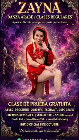 Clases de Danza Árabe Zayna