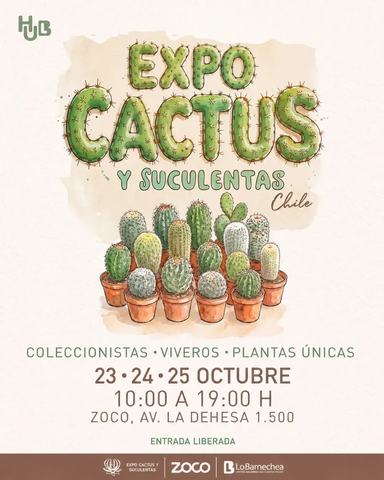 Expo Cactus y Suculentas