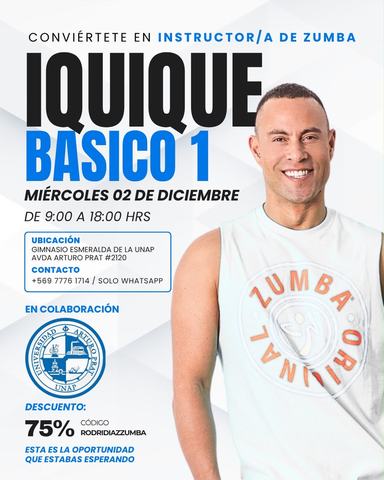 Zumba Básico 1 - Instructoría